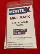 Maska F4U1 Corsair Tamiya skala 1:48 (Montex SM48074)