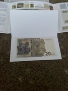 Banknot kolekcjonerski PWPW 20 ZŁ Ochrona Granicy Wschodniej