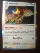 HOLO Noctowl 115/142 Karta POKEMON TCG Scarlet & Violet Stellar Crown