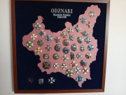 Tablica - Odznaki kawalerii 1918-1939
