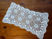 Szydełkowy bieżnik 50x30