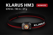 LATARKA CZOŁÓWKA KLARUS HM3 670 lm IPX5 super lekka 27 g