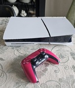 PlayStation 5 Slim PS5 1TB z napędem i czerwonym padem, TANIO!!