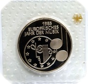 Niemcy RFN 5 marek 1985 /Proof/ Europejski Rok Muzyki - Menniczy Blister
