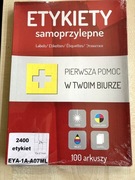 Etykiety samoprzylepne 70x37 mm 100 arkuszy A4