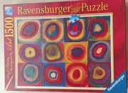 Puzzle Ravensburger 1500 Color Study of Squares and Circles Kandinsky