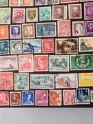 Znaczki pocztowe z klasera. 