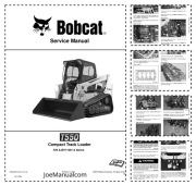 Bobcat T550 Skidsteer Ładowarka Service Manual Instrukcja serwisowa napraw