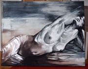 "Eva" aka "Darling wheres my apple" 70x90cm