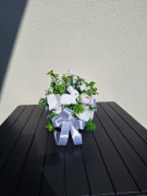 Stroik do koszyczka z zajączkiem,  Dekoracja koszyczka wielkanocnego 