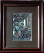 Janton Pieck, diorama, lata 60-70 xx w.