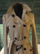 Burberry, trench heritage, 6UK, XS/S płaszcz premium 