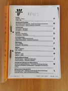 Katalog części zamiennych prasa Welger RP12S