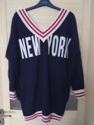 Sportowa SUKIENKA dresowa "NEW YORK" damska r. 44 