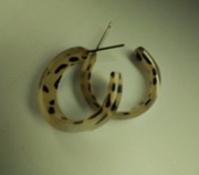 Kolczyki w panterkę 