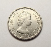 Malaje i Brytyjskie Bornego 5 cents 1953 PIĘKNA!