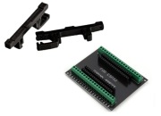 Uchwyt na szynę DIN Adapter terminal shield ESP32 ESP8266 NodeMCU B