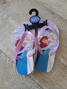 Klapki japonki dziecięce - Elza i Anna, Kraina Lodu - rozm 30/31