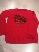 Dziewczęcy sweter z cekinami 