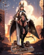 Figurka druk 3D żywica " Mecha Pharaoh - F1737 " - 180 mm