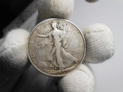 USA Pół  Dolara  1937 , Ładne , Srebro , Oryginał 100 % Rzadkie !