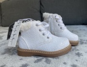 Nicole Miller śliczne brokatowe zimowe buciki r.24