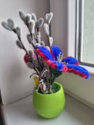 Dekoracja wielkanocna. Rękodzieło. Licytacja 