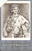 nr 1241 - Poczet królów i książąt polskich - Bolesław IV Kędzierzawy