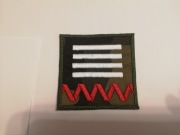 plutonowy ZS stopień strzelecki kwadrat rzep wz.93