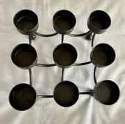 Piękny świecznik na dziewięć świec bardzo ładnie wykonany w idealnym stanie