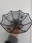 Miska w kształcie pajęczyny pająk 