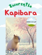 Kolorowanka, kapibara, 34 strony, 21x29,7 cm, wersja elektroniczna.