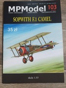 Model kartonowy Sopwith F.1 Camel