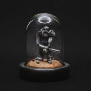 Fallout T-60 Miniaturowa Diorama