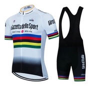 Strój rowerowy komplet kokarski na rower elastyczny spodenki koszulka XL