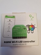 Mini Sterownik LED czterokanałowy WiFi RBGW mSLW-01 SUPLA Zamel smart home