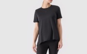 Koszulka treningowa szybkoschnąca damska czarna 4F 3XL