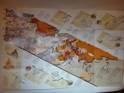 ŚWIAT UCHODŹCÓW / BAŁKANY - poster popularnonaukowy, mapa, plakat