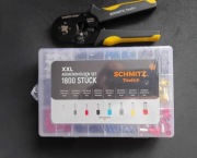 Szczypce zaciskowe (SCHMITZ /TOOLS) z zestawem  1800 tulejek od 0,25-10