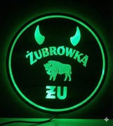 Żóbrówka lightbox neon led 24 cm RGB