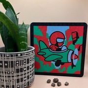 Dekoracja ścienna 3D - Pilot z gry Air Challenge + kod bonusowy do gry