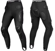 Rewelacyjne spodnie motocyklowe zbroja spodnie z ochroniaczami 