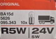 Żarówka samochodowa R54 24V