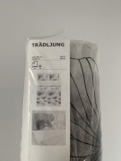 IKEA TRADLJUNG komplet pościeli 200x200 poduszki 50x60