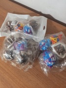 Kolorowe piłki zabawki dla kotów 12szt