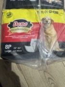 pieluchy dla psów samców marki Dono w rozmiarze L (Large)