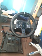 Kierownica Logitech 920 pedały+shifter+stelaż/bez stelażu również
