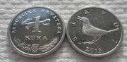 Chorwacja Republika HRK 1 kuna 2013 KM# 9.1 Słowik rdzawy 1 szt Ładna