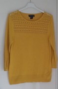 Bluzka swetrowa żółta rozmiar L