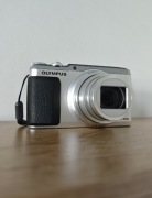 Aparat fotograficzny vintage Olympus Stylus SH-60 srebrny ładowarka + etui